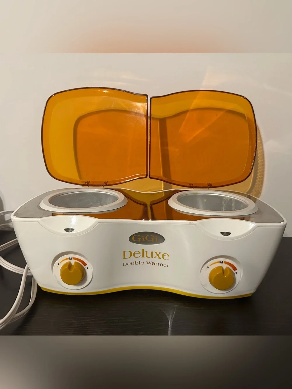 Deluxe Double Wax Warmer & Soft Wax for all skin types with pre & post wax care.